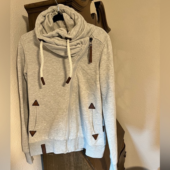 Naketano Tops - Authentic Naketano zippered sweatshirt Women’s L